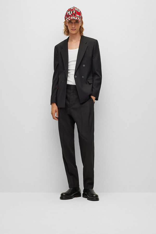 ΣΑΚΑΚΙ ΣΤΑΥΡΩΤΟ HUGO - 001 ΜΑΥΡΟ